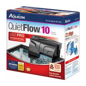 Prisvärd filterpump - Aqueon QuietFlow-filter