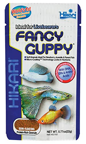 Hikari Tropical Fancy Guppy Fish Food, 0,77 oz (22g)