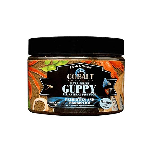 Cobalt Aquatics25142Ultra Guppy Nano Bits Flytande .6mm 6 oz, Natural