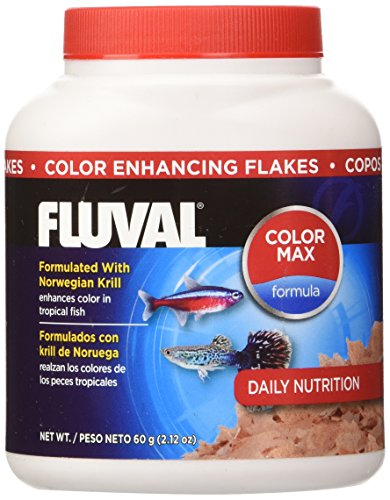 60g Fluval Color Enhancing Flakes Fiskmat, 2,12 uns