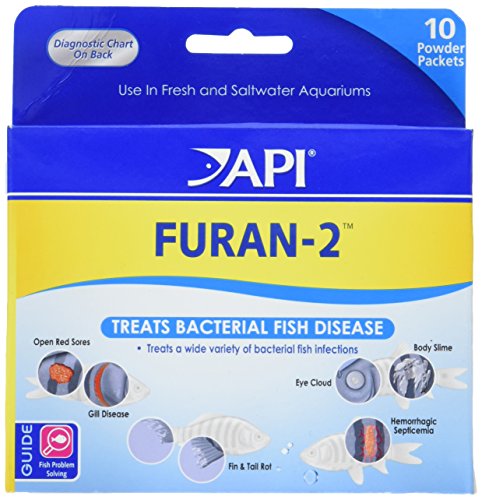 Fish & Aquatic Supplies Furan - 10 pulverpaket