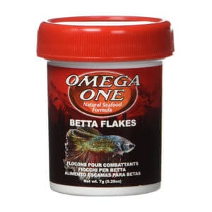 Den bästa flingmat: Omega One Betta Flakes